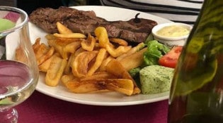 L’etoile De mer - Steak avec frites