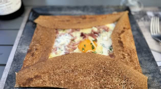 La creperie de formigny - Une crêpe
