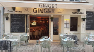 Ginger - La façade du restaurant