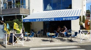 La Corniche - La façade du restaurant