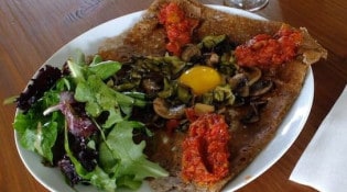 Le moulin de sophie - Une crêpe