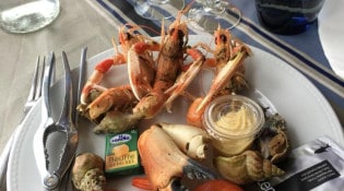 La Caravelle - Une assiette de fruits de mer