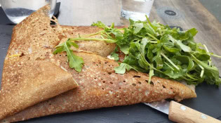 La P’tite Bouffe - Une crêpe