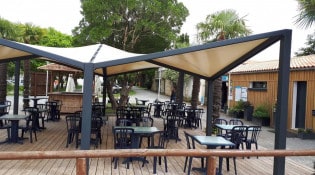 Airotel Oléron - La terrasse