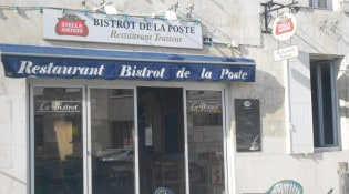 Le Bistrot de le Poste - La facade 