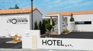 L'Aquarelle - La façade du restaurant