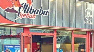 Alibaba Kebab - La façade du restaurant