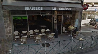 La Calèche - La façade du restaurant