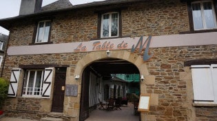 La Table de M - La façade du restaurant