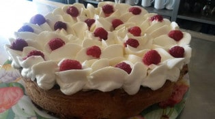 Le Continental - Gateau aux fraises