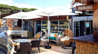 L'alizé plage - La terrasse 