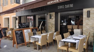 L'Escale - La façade du restaurant