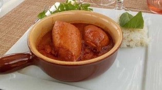 Auberge des Deux Vallees - Un plat