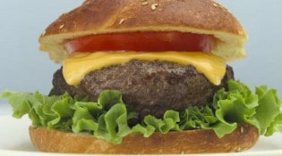 P'resto chez Fred - Un burger 