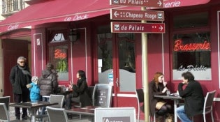 Le Déclic - La façade du restaurant