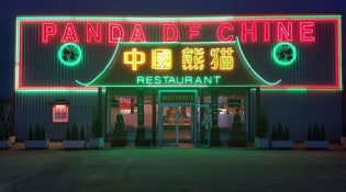 Panda de Chine - La façade du restaurant