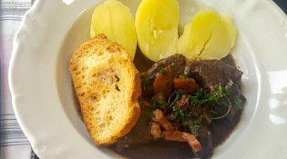 Le menu - Un plat