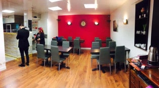 La l'Ouche - La salle de restauration 