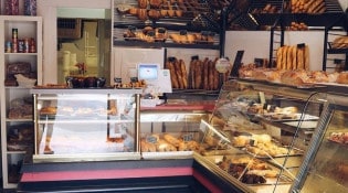 Jacques Deslandes - L' intérieur de la boulangerie