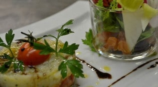 La Toute Petite Auberge - Une assiette de la maison