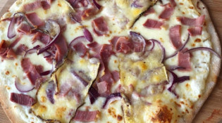 Papy burger mamie pizza - Une pizza