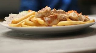 La Turquoise - Une assiette