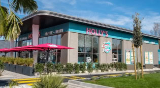 Holly's Diner - La façade