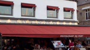 Café Restaurant du Port - La façade du restaurant