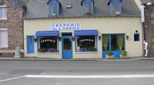 Creperie de L'Abbaye - La façade du restaurant