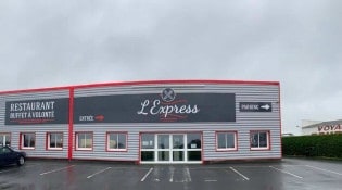 L’express - La façade du restaurant