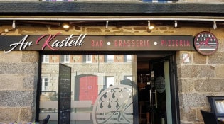 Ar Kastell - La façade du restaurant