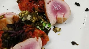 Le moulin du breuil - Un plat