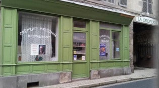 La Crêperie - La façade du restaurant