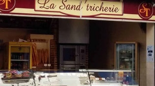 La Sand'tricherie - La façade du restaurant