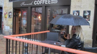 French Coffee Shop - La façade du restaurant