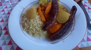 Azul - Un couscous merguez