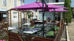 Le Bouchon - La terrasse