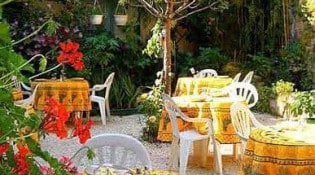 La Gravette - La terrasse