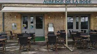 Auberge de la Rode - La façade du restaurant
