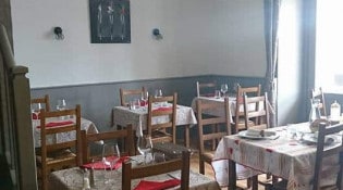 Auberge de la Rode - La salle de restauration 