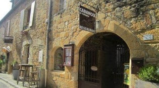 Cabanoix, Châtaigne & Cie - Le restaurant