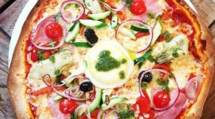 Pizzeria des Templiers - Une pizza