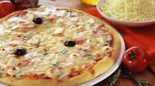 La Fromagerie d'Audrix - Une pizza