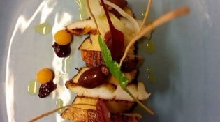 Etincelles - Foie gras, seche, olives