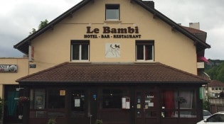 Le Bambi - La façade du restaurant