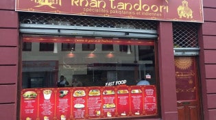 KhanTandoori - La façade du restaurant