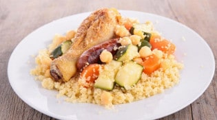 Le chalet de la source - Un couscous 