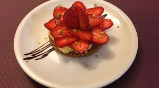 La Sarriette - Un dessert 