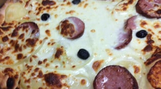 Houtaudpizz - Une pizza