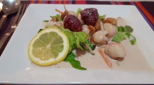 Auberge du Troulot - un plat